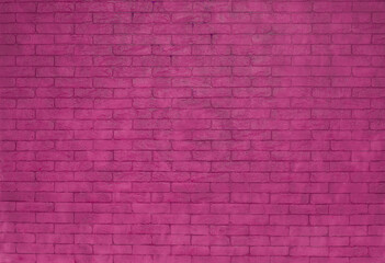 Fototapeta na wymiar background and texture abstract decorative purple brick wall