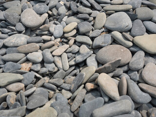 pebble background. Sea stones background