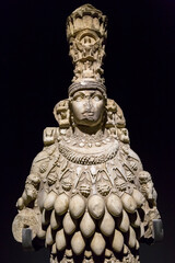 Statue of Artemis of Ephesus in the Ephesus archaeological museum, Selcuk, Turkey.