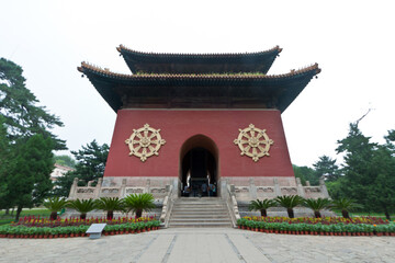 Obraz premium Tibetan Architecture in Putuo Temple of cases, Chengde, Mountain Resort, north china