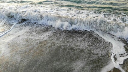 Mediterranean beach, sea and sand