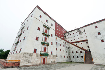 Tibetan Architecture in Putuo Temple of cases, Chengde, Mountain Resort, north china