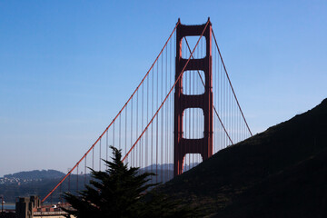 Golden Gate Bridge in California