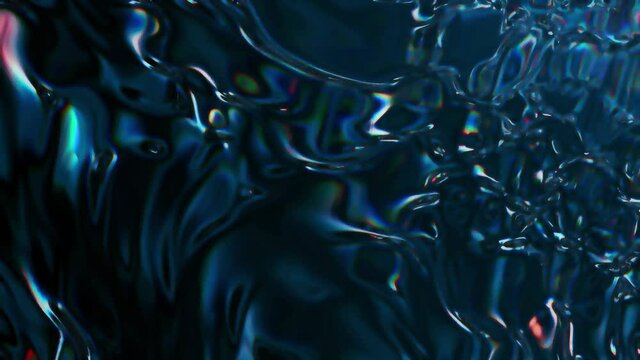 Black Glass Dispersion Luxury Background