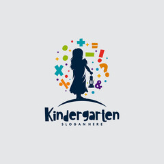 Preschool, kindergarten, playgroup logo