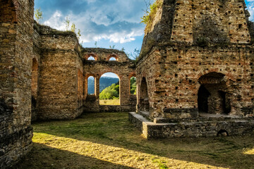 Ruins of iron smelting plant - Frantiskova Huta, Podbiel, Slovakia
