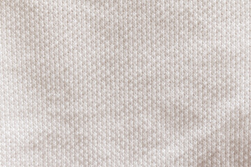 Fototapeta na wymiar Close up shot of White Crocheted fabric texture and background