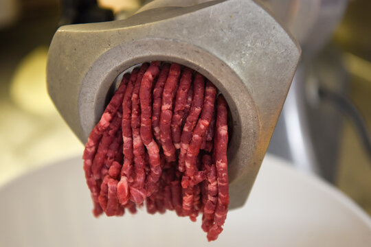 trita carne macinare carne hamburger 