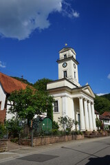 Fototapeta na wymiar Kirche, Rinnthal, Pfalz