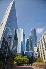 Obraz premium Skyscrapers in La Defense, Paris.
