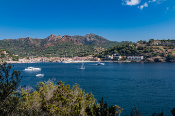 Fototapeta na wymiar Isola d'Elba, panorama del litorale