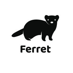 Ferret Logo Full Color Change in Vector
