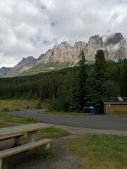 View of Castle Mountain