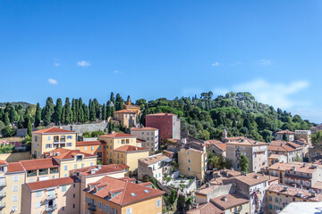 Panorama à 360° depuis le clocher de la tour saint François à Nice