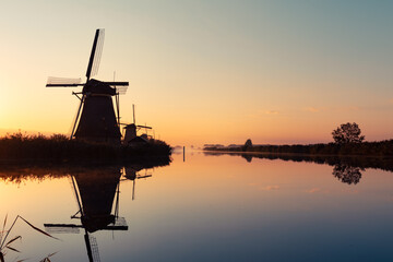 Windmühlen/Windmill Kinderdijk Holland