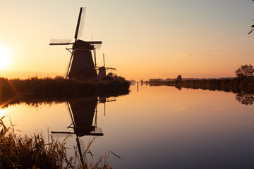 Windmühlen/Windmill Kinderdijk Holland