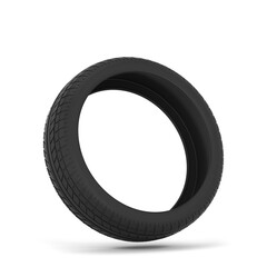 Rubber car tire