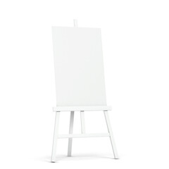 Blank easel mockup