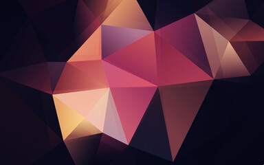 Polygon watercolour background