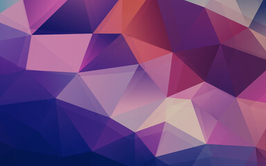 Obraz premium Polygon watercolour background