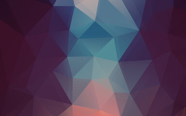 Fototapeta premium Polygon watercolour background