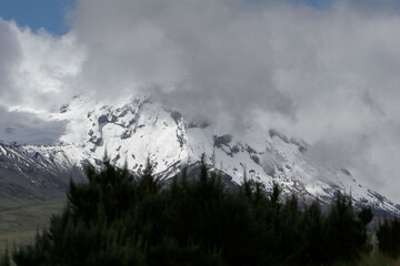 Obraz premium Volcán nevado Antisana Ecuador