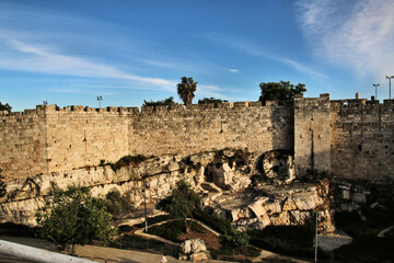 A view of the Jerusalem Walls