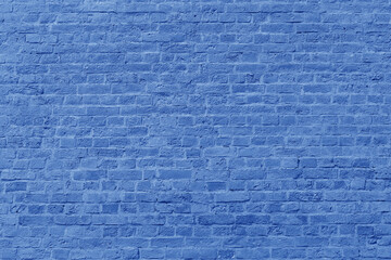 Fototapeta na wymiar Blue brick building wall. Interior of a modern loft. Background for design