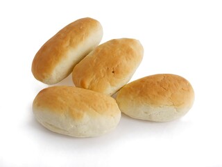 various tasty rolls with seeds for breakfast
