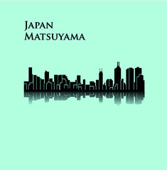 Fototapeta premium Matsuyama, Japan