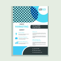 corporate business flyer template Design