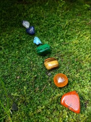 necklace on the grass