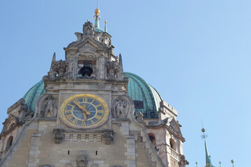 neues Rathaus Hannover nah
