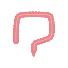 colon free form style icon vector design