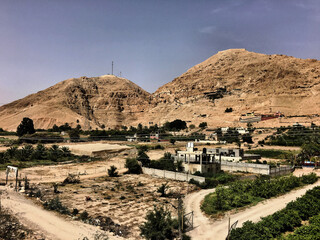 A view of the old City of Jericho in Israel