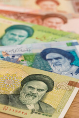 Iranian money, Rials, Various paper banknotes