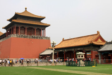 Obraz premium traditional architectural landscape in the Imperial Palace