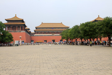 traditional architectural landscape in the Imperial Palace