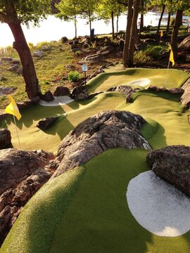 Minigolfbahn