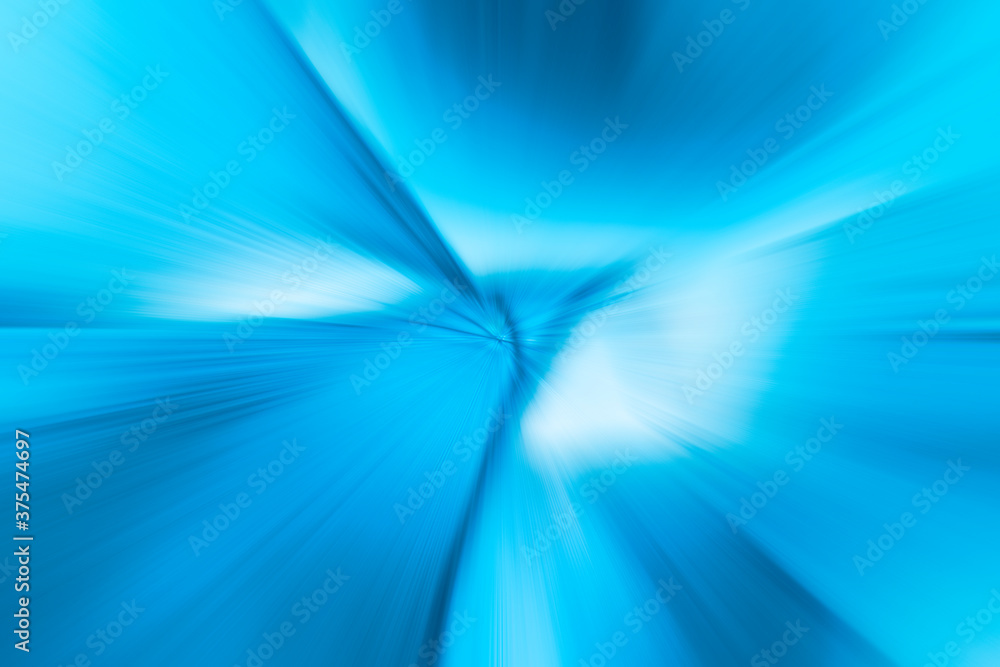 Poster blur and green abstract speed lines on burred radial pattern background for banner ,thumbnail ,and g