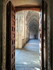 entrance to the church