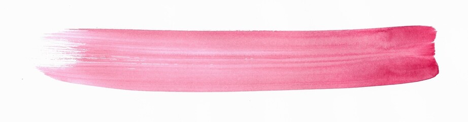 Abstract pink texture and background with brushstroke like lines drawn by watercolor paints. Great basic of print, badge, party invitation, banner, tag.