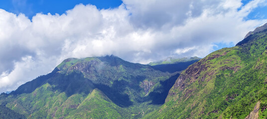 Vietnamese mountain Tonkinese Alps Sapa