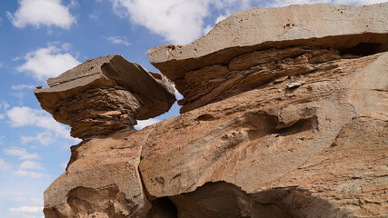 rock formation in the Eduardo Avaroa Andean Fauna National Reserve in Bolivia