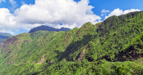 Fototapeta premium Tonkinese Alps Sapa, Vietnam.