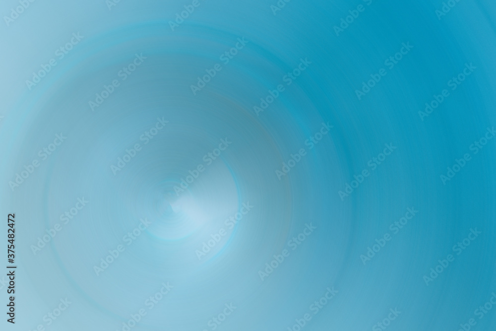 Poster blue and green Abstract radial blurred pattern background for banner ,thumbnail ,and greeting card ,digitally  generated image 
