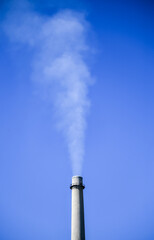 smoke from chimney