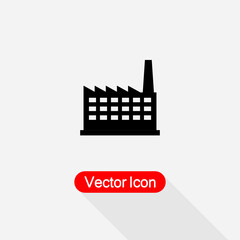 Obraz premium Factory Icon Vector Illustration Eps10