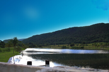 lake in the mountains