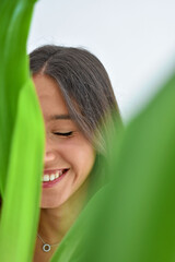portrait of a young woman